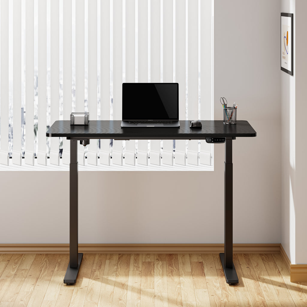 Single Motor | Height-Adjustable Standing Desk (2 Stage) with Table-To ...