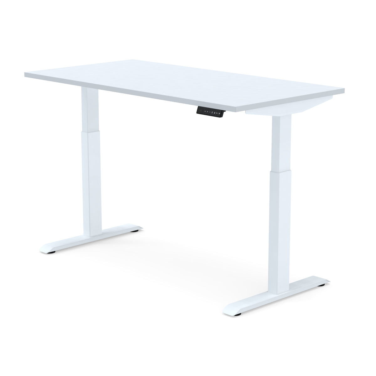 Buy White Sit Stand Desk, White Adjustable Standing Desk | Ergoyou ...